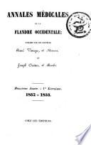 Annales médicales de la Flandre Occidentale