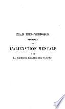 Annales médico-psychologiques