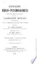 Annales médico psychologiques