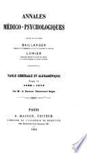 Annales medico-psychologiques