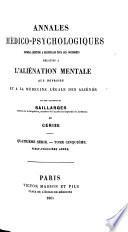Annales médico psychologiques