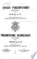 Annales parlementaires de Belgique