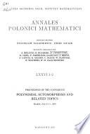 Annales Polonici mathematici