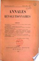 Annales révolutionnaires