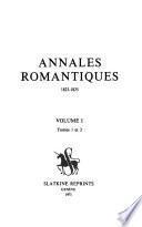Annales romantiques