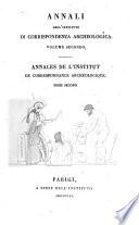 Annali dell'Instituto di Corrispondenza Archeologica