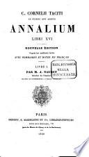 Annalium libri XVI