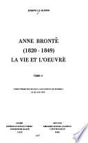 Anne Brontë (1820-1849)