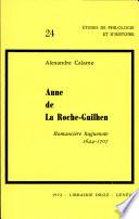 Anne de La Roche-Guilhen