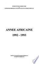 Année africaine