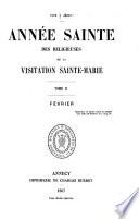 Année Sainte des religieuses de la Visitation Sainte Marie