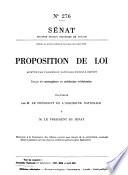 Annexe au procès-verbal de la séance du ...