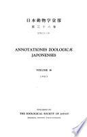 Annotationes Zoologicæ Japonenses