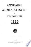 Annuaire administratif de l'Indochine