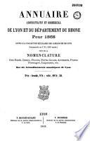 Annuaire administratif et commercial de Lyon et du département du Rhône