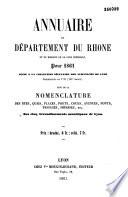 Annuaire administratif et commercial de Lyon et du département du Rhône