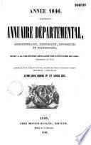 Annuaire administratif et commercial de Lyon et du département du Rhône