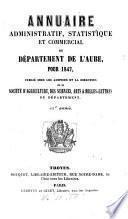 Annuaire administratif, statistique et commercial du Département de l'Aube