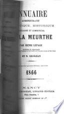 Annuaire administratif, statistique, historique, judiciaire et commercial de Meurthe-et-Moselle
