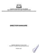 Annuaire - Association Canadienne Des Bibliothèques de Droit