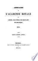 Annuaire de l'AcadeÌ1mie royale de Belgique