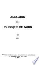 Annuaire de l'Afrique du Nord