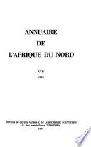 Annuaire de l'Afrique du Nord