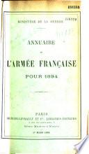 Annuaire de l'armée française