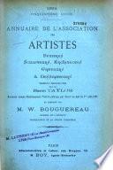Annuaire de l'Association des artistes