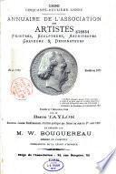 Annuaire de l'Association des artistes