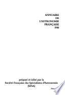 Annuaire de l'astronomie française
