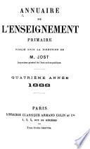 Annuaire de l'enseignement primaire