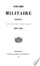 Annuaire de l'état militaire de Belgique