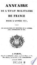 Annuaire de l'etat militaire de France