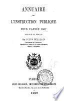 Annuaire de l'instruction publique