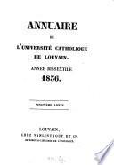 Annuaire de l'UCL