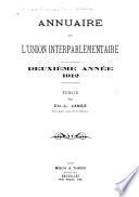 Annuaire de l'union inter-parliamentaire