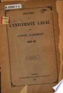 Annuaire de l'Université-Laval
