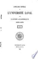 Annuaire de l'Université-Laval
