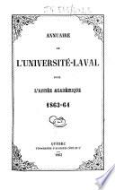 Annuaire de l'Universite-Laval