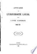 Annuaire de l'Université-Laval