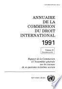 Annuaire de la Commission du Droit International 1991, Vol.II, Partie 2