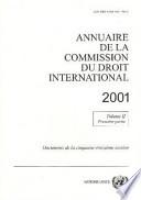 Annuaire De La Commission Du Droit International 2001