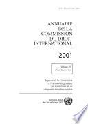 Annuaire de la Commission du Droit International 2001, Vol.II, Partie 2