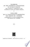Annuaire de la Convention Européenne Des Droits de L'homme