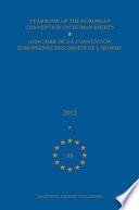 Annuaire de la Convention Européenne Des Droits de L'homme