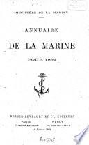 Annuaire de la Marine0