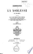Annuaire de la noblesse de Belgique