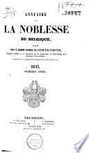 Annuaire de la noblesse de Belgique