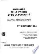 Annuaire de la presse et de la publicité